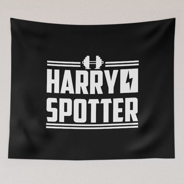 Item preview, Harry Spotter Fitness funny designed and sold by Nessshirts.