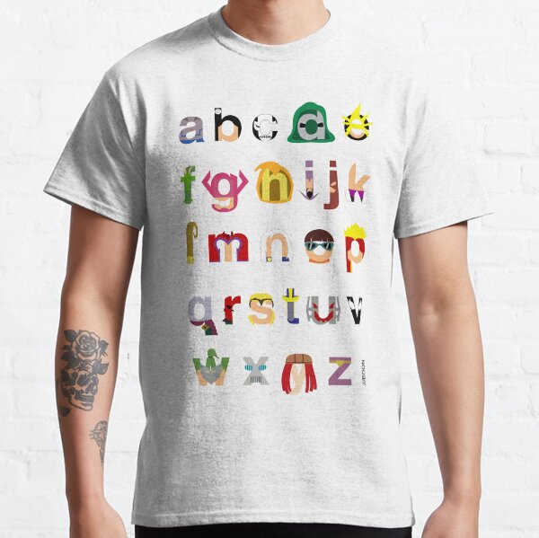 Marvelphabet Villains Classic T-Shirt