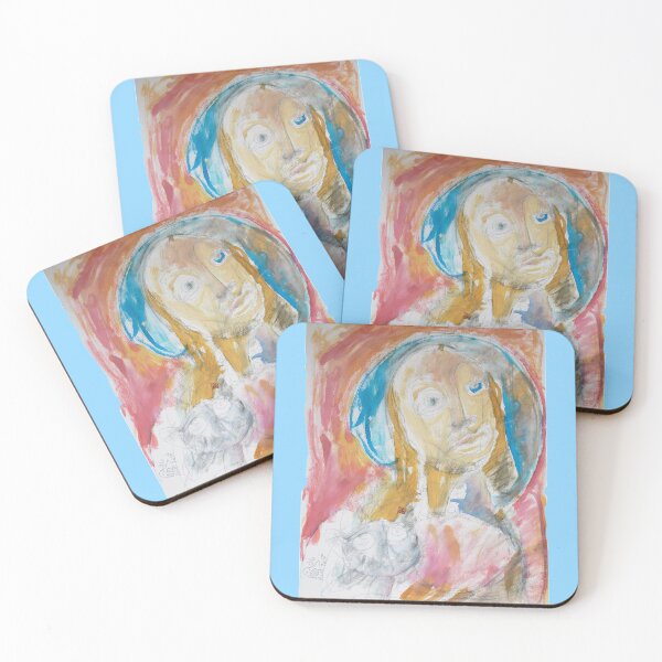 Item preview,  "Jesus Christ and Cat (Hristos)" (Original Watercolor by AliceCCI) designed and sold by VanyssaGraphics.