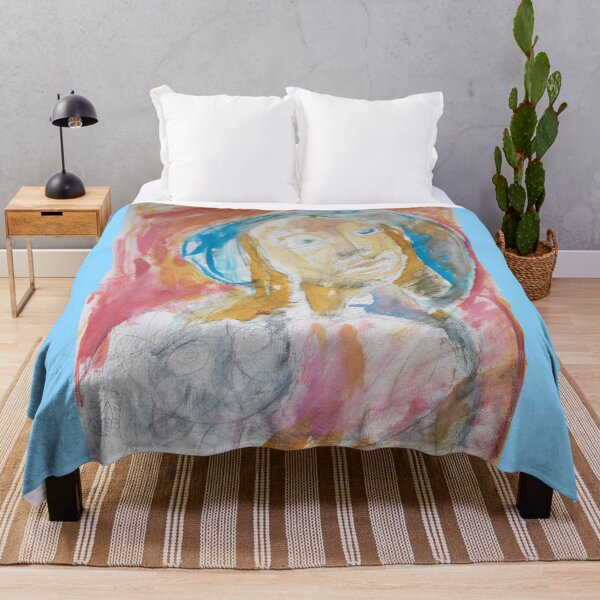 Item preview,  "Jesus Christ and Cat (Hristos)" (Original Watercolor by AliceCCI) designed and sold by VanyssaGraphics.
