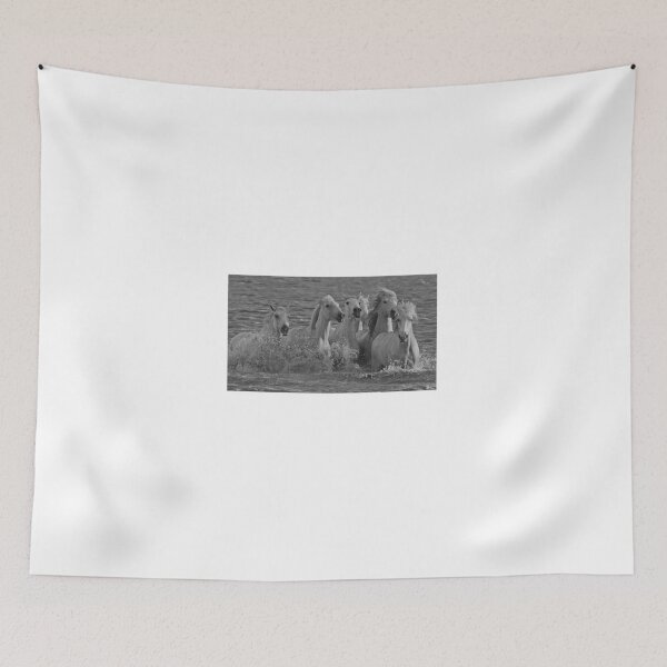 Item preview, White horses of the Camargue designed and sold by Holmewood.