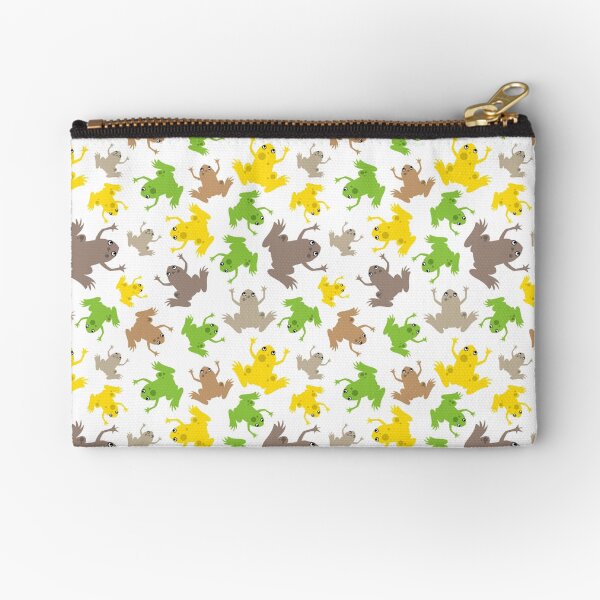 African Clawed Frogs Galore! Zipper Pouch