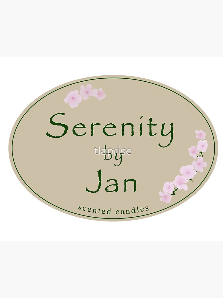 "Serenity by Jan Scented Candles The Office TV Show " Art Print by