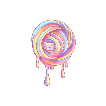 Artwork thumbnail, Slime Swirl Drip by Instagenie Shop