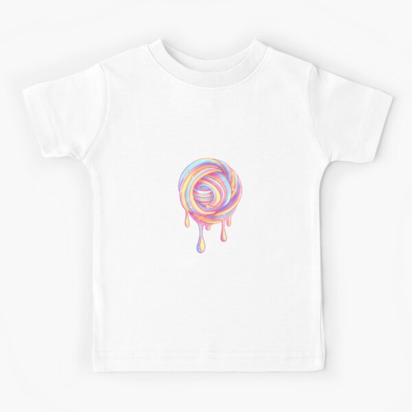Slime Swirl Drip Kids T-Shirt