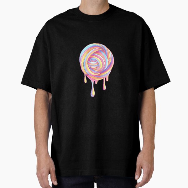 Slime Swirl Drip Oversized T-Shirt