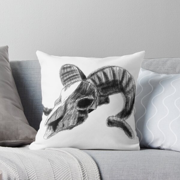 Item preview, Ram Skull Study designed and sold by EAguirreDraws.