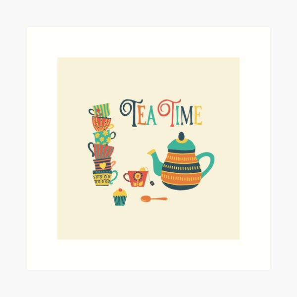 Item preview, Tea Time Party designed and sold by Sandra Hutter.