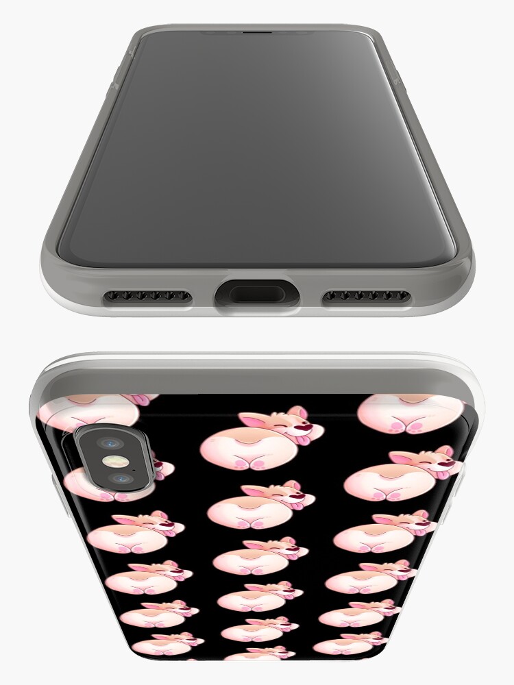 Thumbnail 3 of 5, iPhone Case, Corgi Butt designed and sold by instadrawvhs.