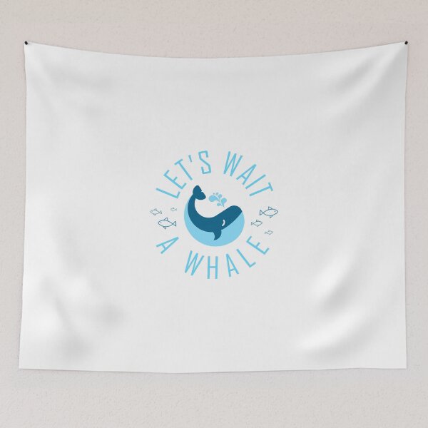 Item preview, Let's wait a whale. Wait a while. Watching Ocean. designed and sold by bickhofe.
