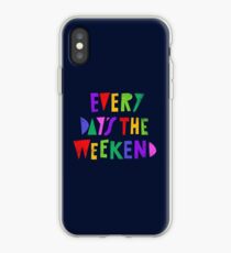 Vinilo o funda para iPhone Fin de semana todos los días