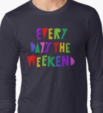 Week-end tous les jours T-shirt manches longues
