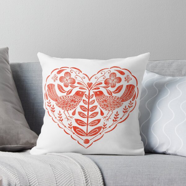 Item preview, Folk Art Heart designed and sold by Theodora Gould.
