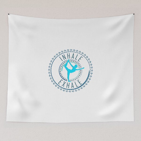 Item preview, Inhale Exhale Yoga Breath Namaste Asana & Love designed and sold by bickhofe.