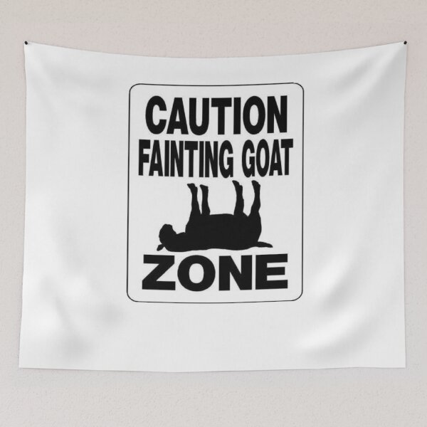 Item preview, Fainting Goat - Caution Fainting Goat Zone - Funny Goat Shirt - Gift For Goat Lovers designed and sold by Galvanized.
