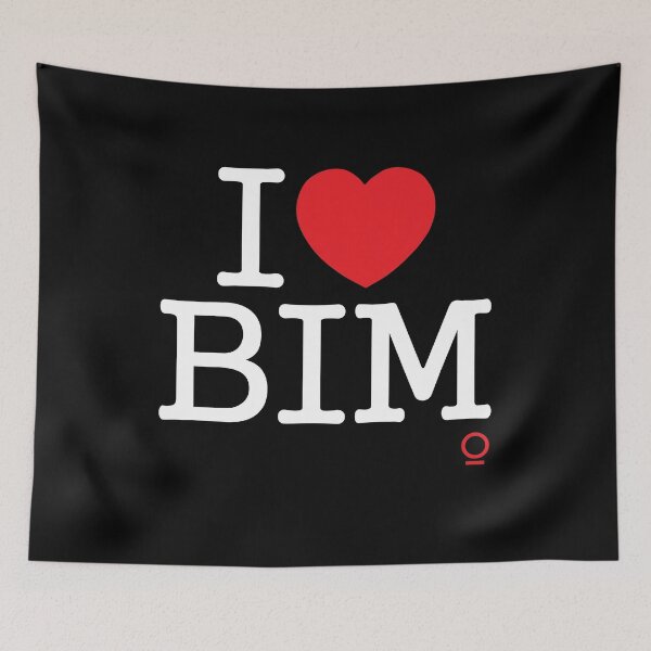 Item preview, I love BIM designed and sold by orrangebrands.