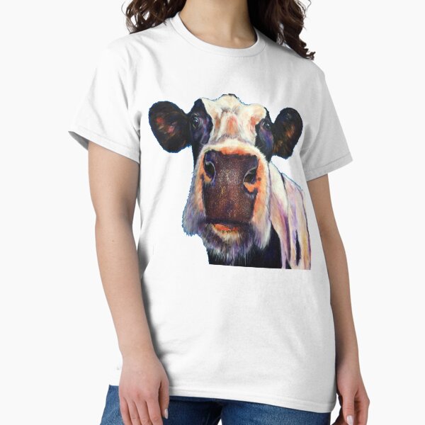 Item preview, Holstein Friesian Cow - Cute Cow - Gift For Cow Lovers - Cow Art designed and sold by Galvanized.