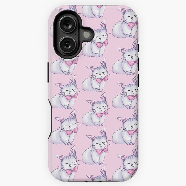 Bunny Cat iPhone Tough Case
