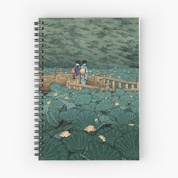Item preview, Benten Pond at Shiba Kawase Hasui Japanese Scenery designed and sold by RBEnt.