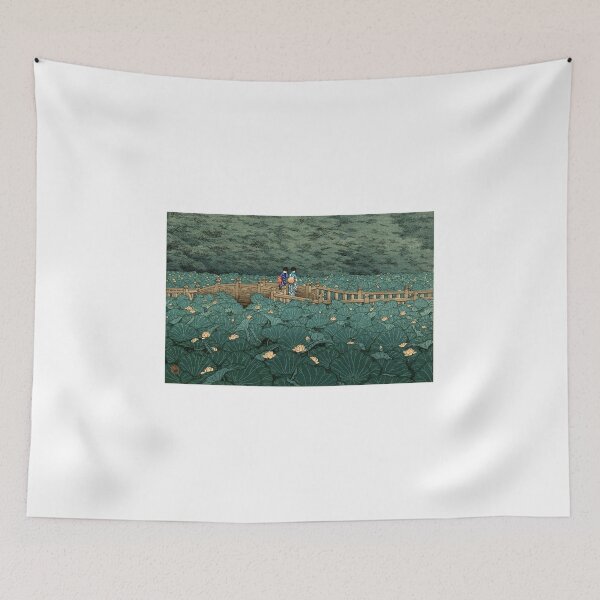 Item preview, Benten Pond at Shiba Kawase Hasui Japanese Scenery designed and sold by RBEnt.