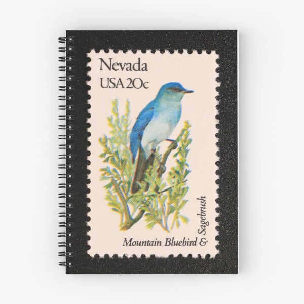 Item preview, 1982 20c Nevada State Bird & Flower Postage Stamp designed and sold by Chris Coates Photography.com.