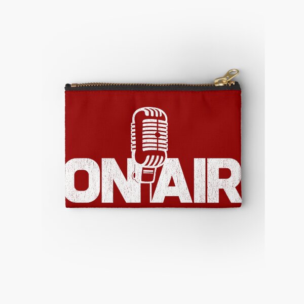 Item preview, On Air podcaster dj radio voice over microphone t-shirt designed and sold by e2productions.