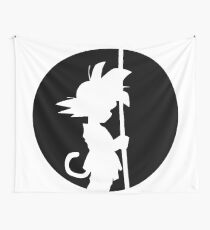 Tela decorativa Goku - Dragon Ball Z - Negro