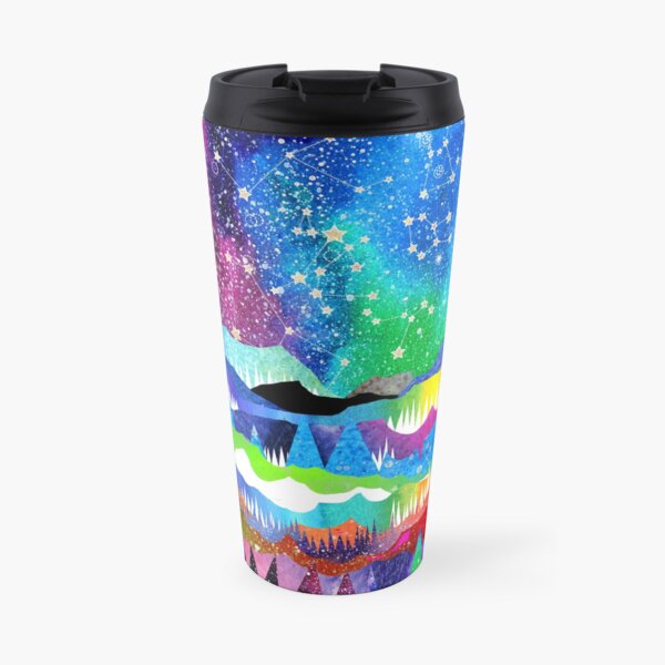 Constelaciones de invierno Taza de café de viaje