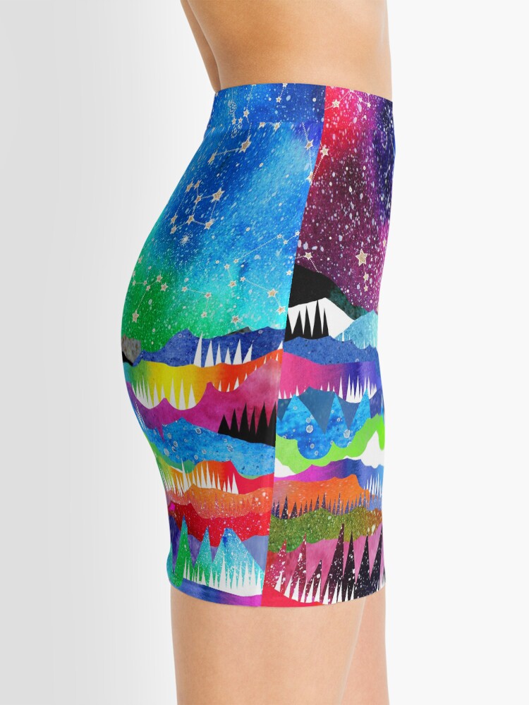Alternate view of Winter Constellations Mini Skirt