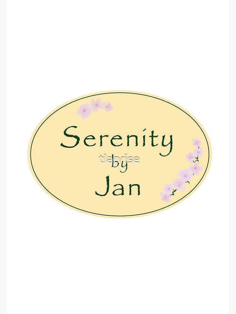 serenity by jan bonfire