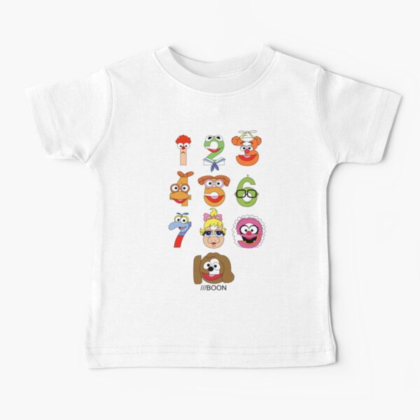 Muppet Babies Numbers Baby T-Shirt