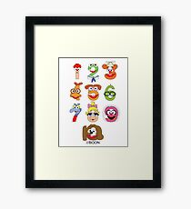 Muppet Babies Numbers Framed Print