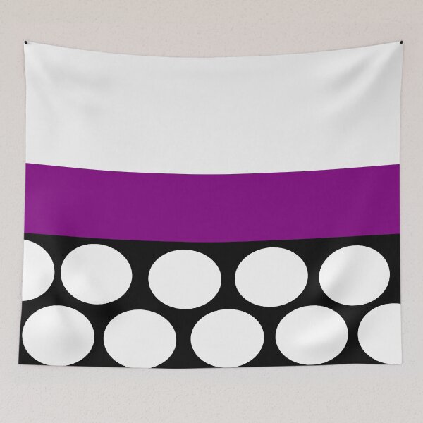 Item preview, Polka Dots With Purple Stripe designed and sold by TCBerry82.