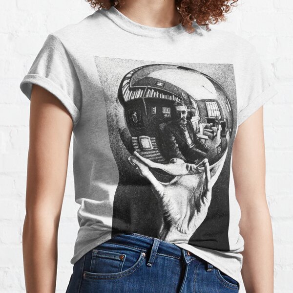 M.C. Escher selfie Classic T-Shirt