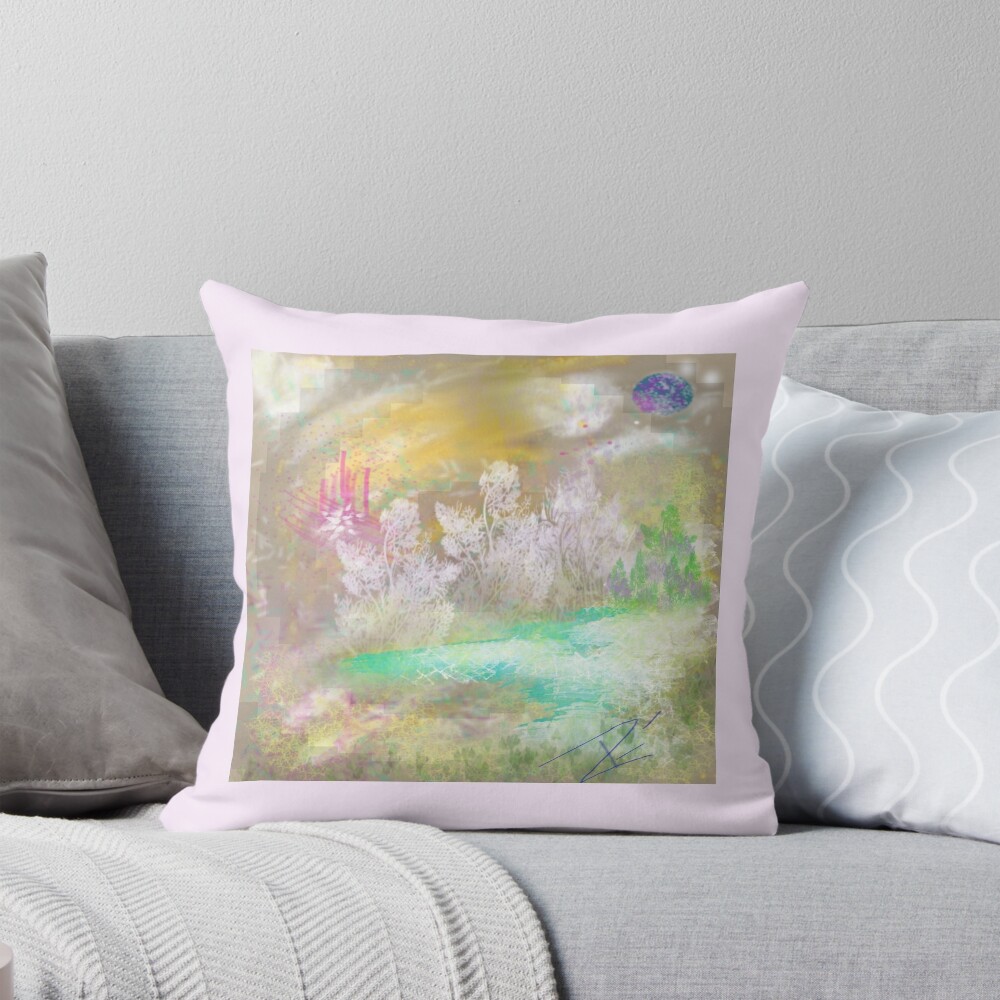 Item preview, Throw Pillow designed and sold by ReneDeAnda.