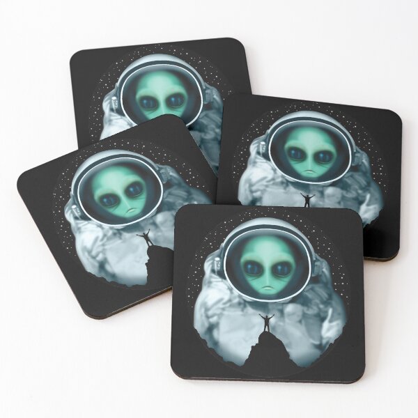 Item preview, Science Fiction Art | Alien Astronaut Visitor From Space designed and sold by TMBTM.