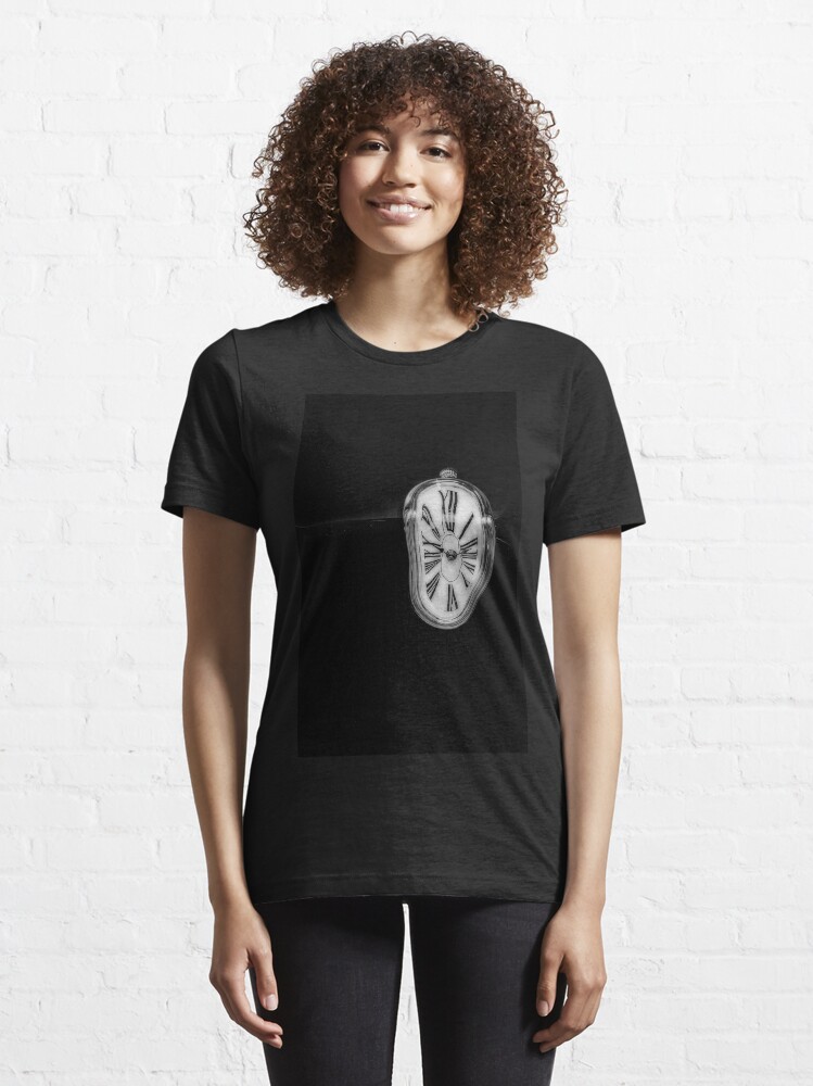 "Salvador Dali Inspired Melting Clock" Tshirt by va103 Redbubble