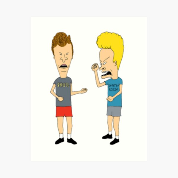 Beavis And Butthead Art Prints Redbubble