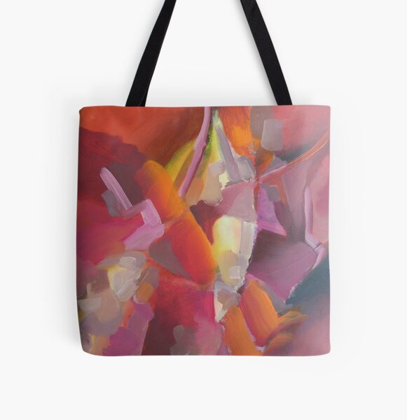 red power Allover-Print Tote Bag