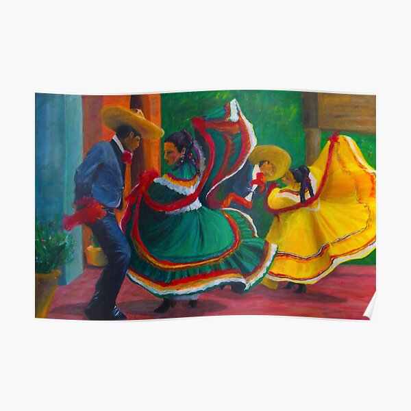 Baile Folklorico Poster