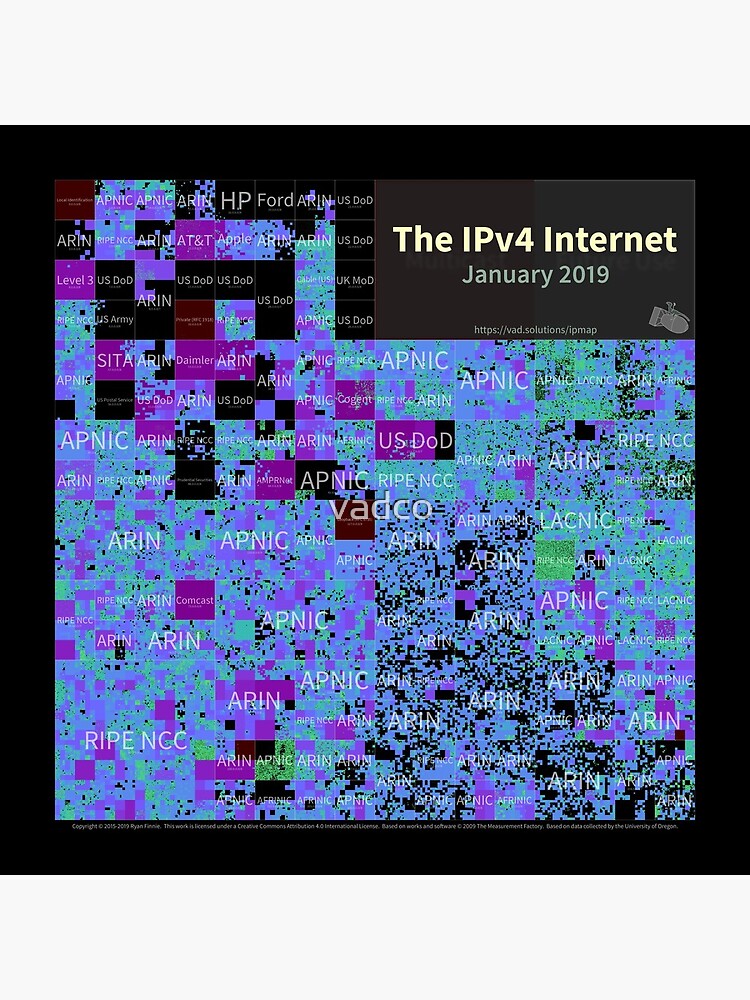 The IPv4 Internet - January 2019 by vadco
