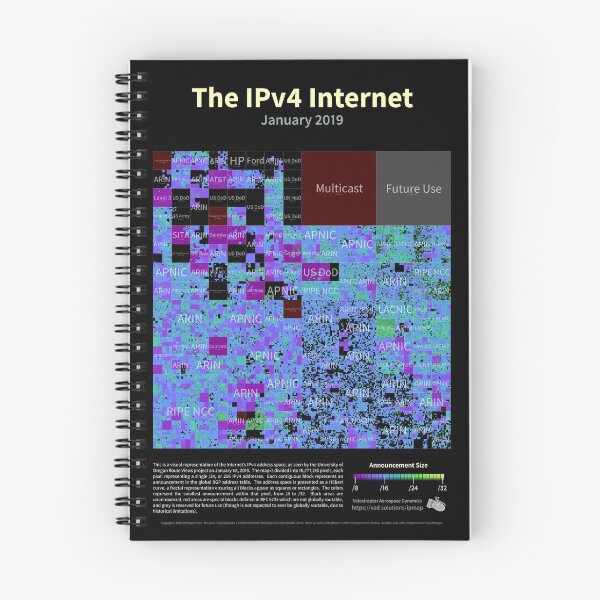 Item preview, The IPv4 Internet - January 2019 designed and sold by vadco.