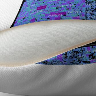 Alternate view of The IPv4 Internet - January 2019 Throw Pillow
