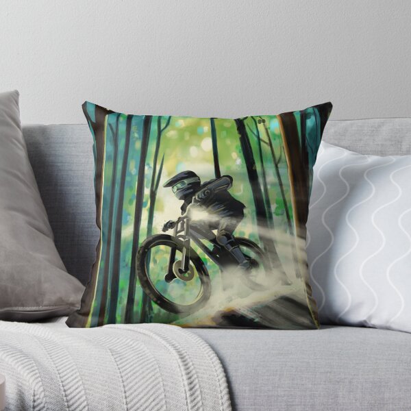 Multicolor CJ Merch Gentleman Biker Throw Pillow 16x16 