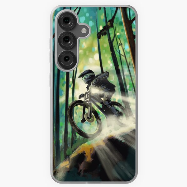 Item preview, Forest Jump Mountain biker designed and sold by SFDesignstudio.