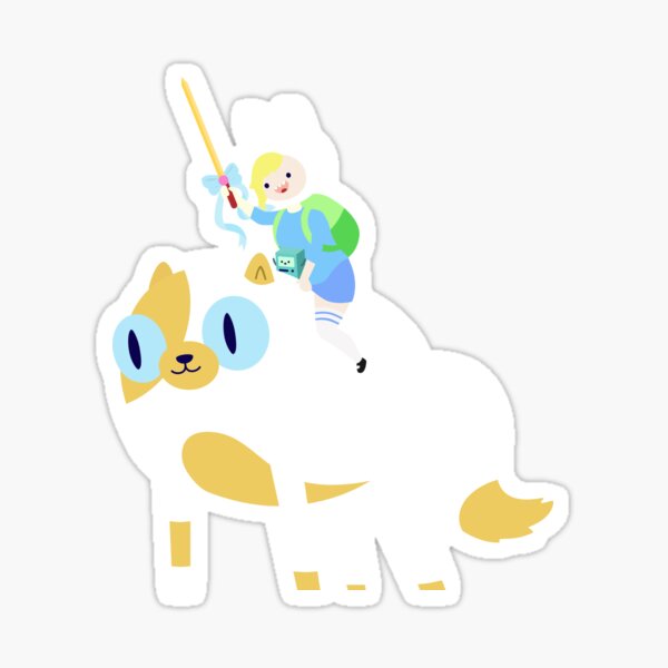 Fionna and Cake Adventure Time JDM Custom Vinyl Decal Sticker 