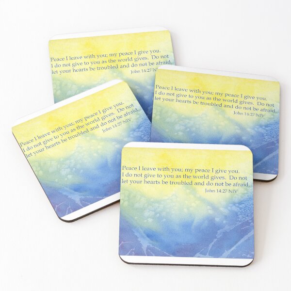 Item preview, Ocean Waves and True Peace - John 14:27 designed and sold by Diane Hall Watercolors.