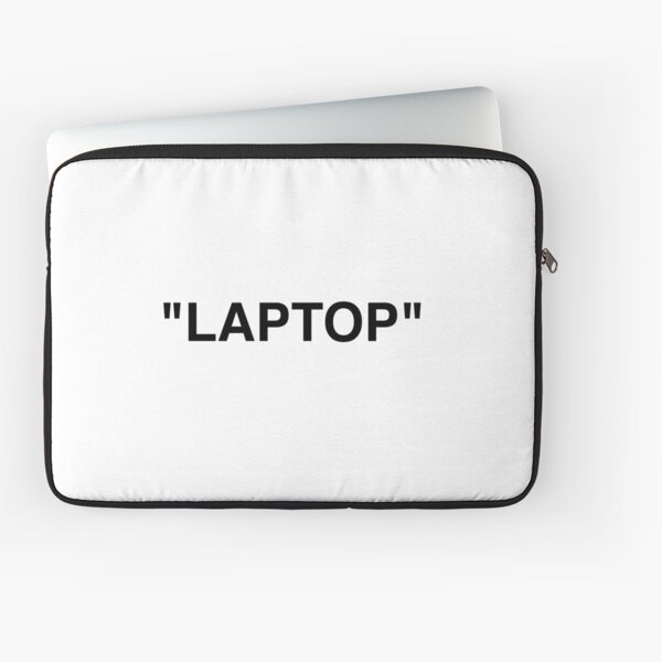 OFF WHITE Inspired Laptop Laptop Sleeve