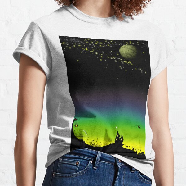 Sunset on a marvelous alien planet Classic T-Shirt
