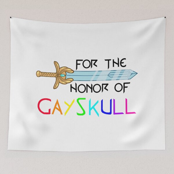 Item preview, For the Honor of Gayskull designed and sold by Woosles.